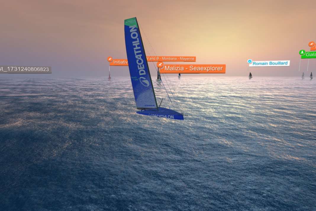 Team Decathlon : Avec ce bateau, Laurent Wurmser s'est hissé à la deuxième place du Vendée Globe virtuel