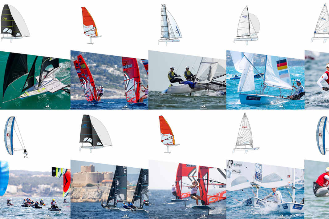 10 disciplines de voile sont proposées
