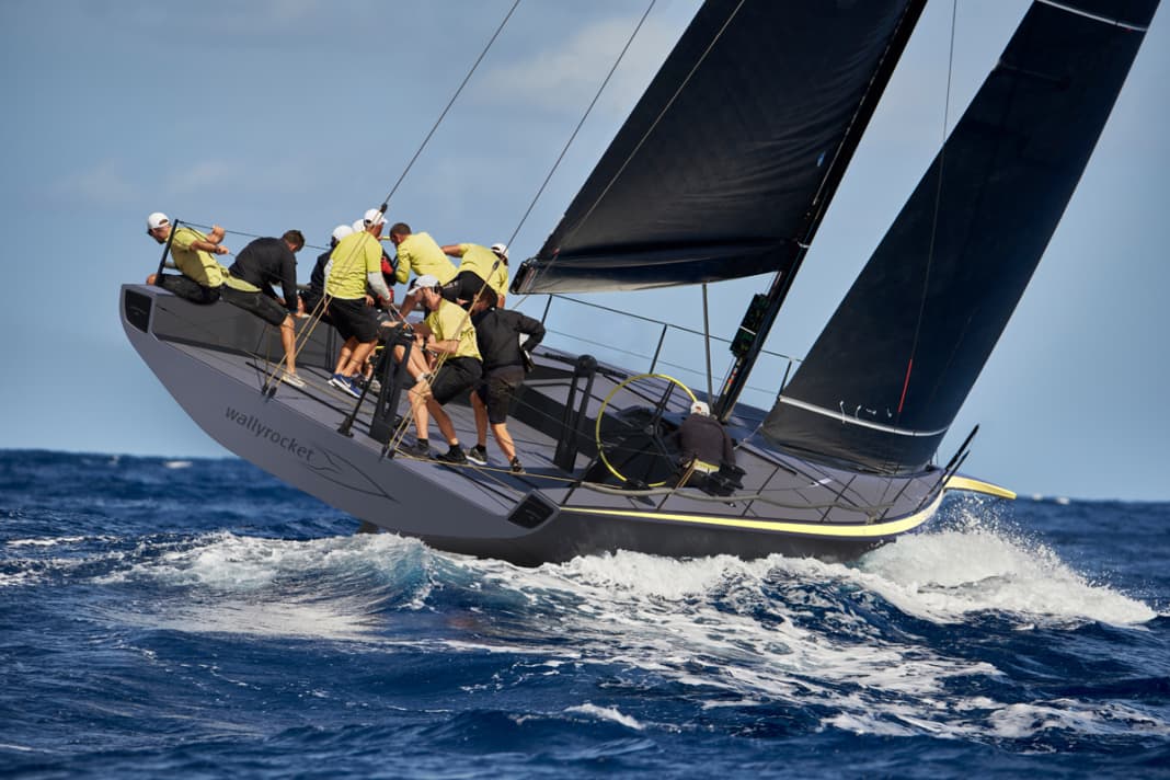 Designed to give the competition a run for their money on the regatta course: the new Wallyrocket 51