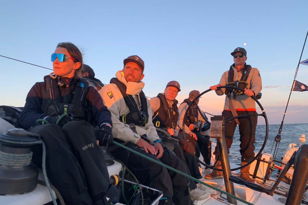 L'equipaggio del "Rafale" in rotta verso Skagen