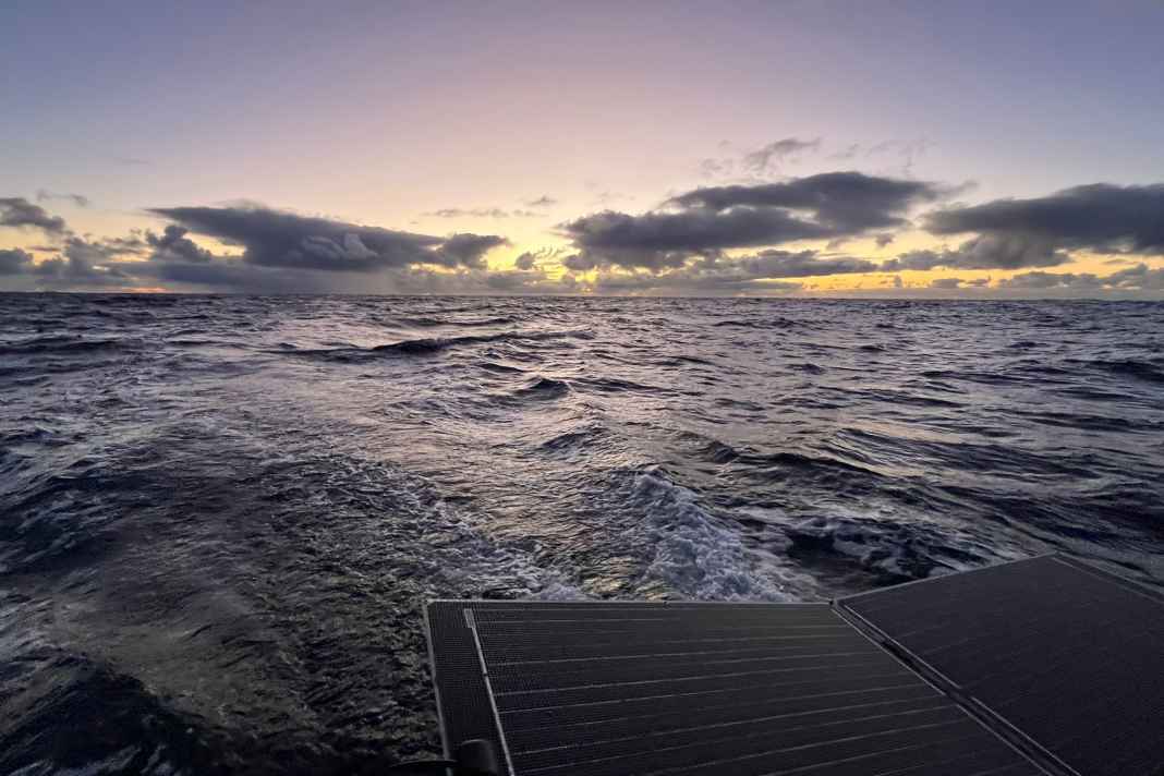 "Sharifa" auf Etappe zwei des Ü40-Rennens von Frankreich via Madeira nach Martinique.