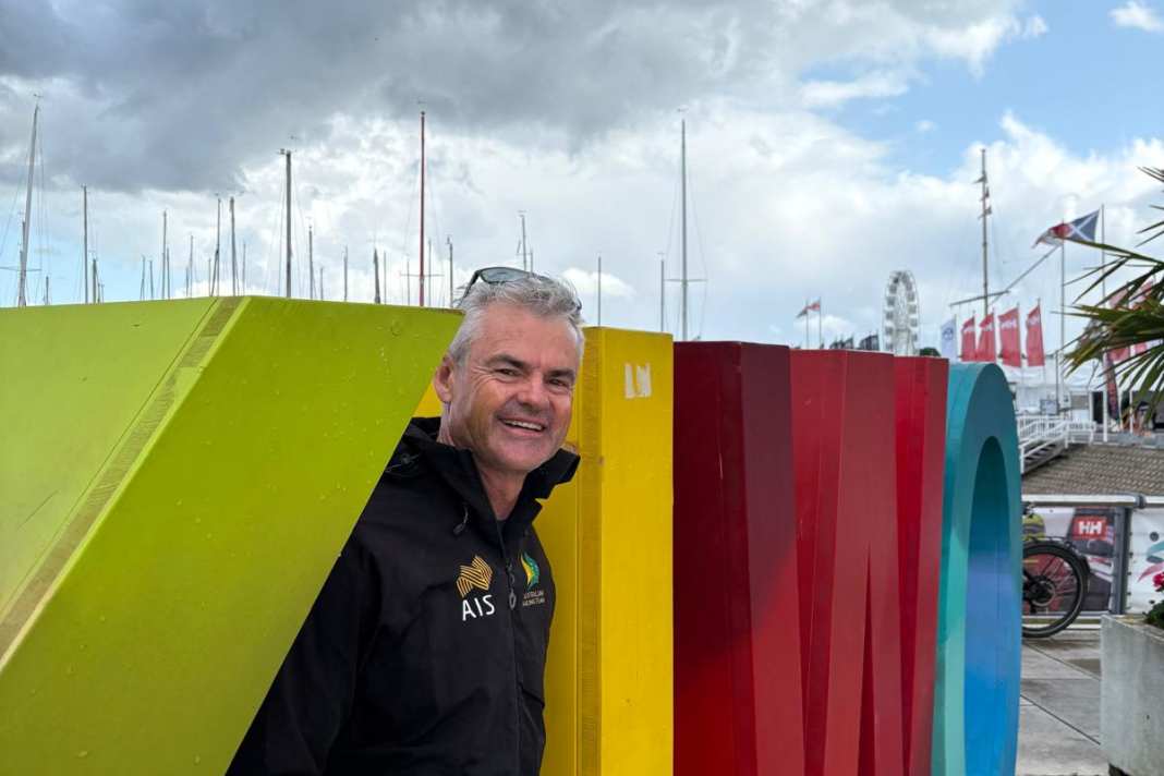 Darren Bundock, double médaillé d'argent olympique, est de retour à la Kieler Woche...