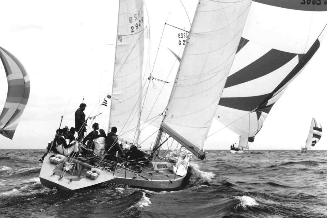 La "Sabina" di Hermann Noack al largo di Kiel.