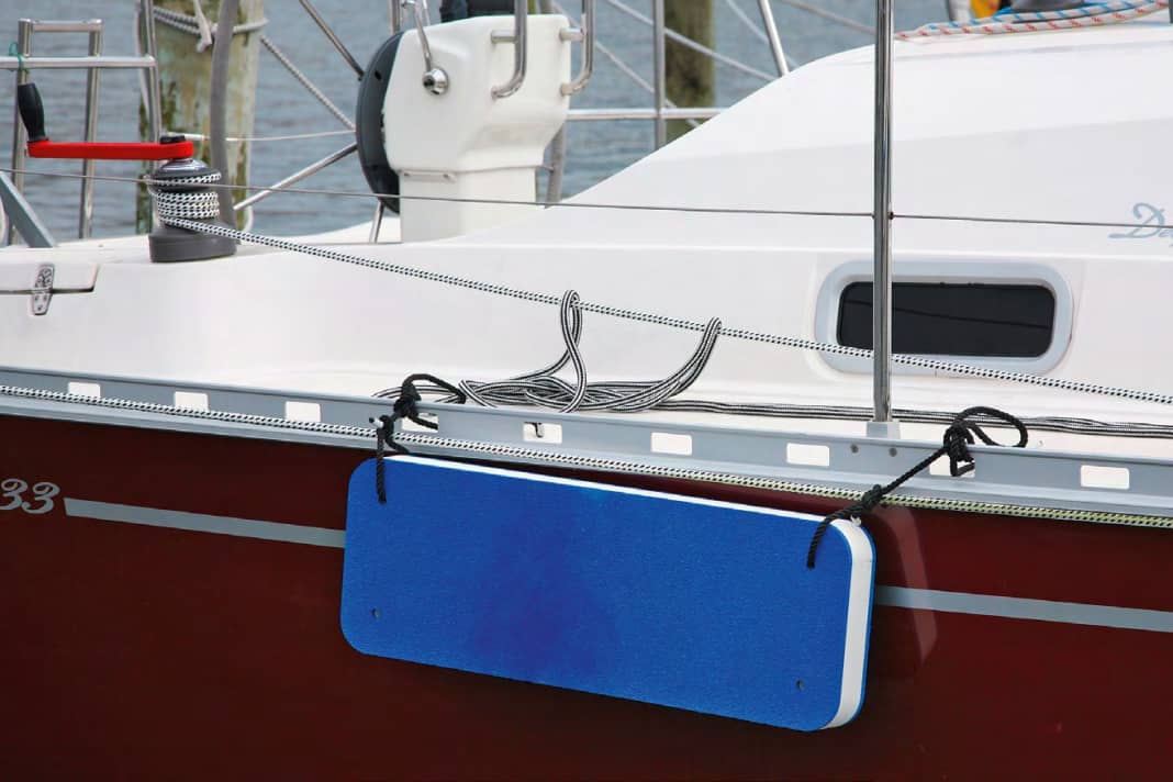Cushion fenders retain their shape even under heavy pressure