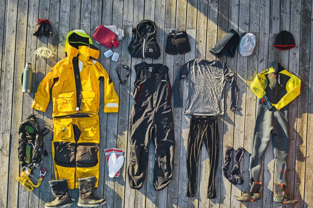 L'abbigliamento tecnico moderno è composto da più strati, allontana l'umidità verso l'esterno ma trattiene il calore all'interno