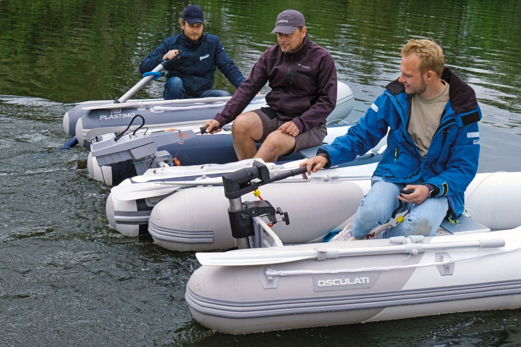 From very manoeuvrable to very powerful. The three drives follow different concepts