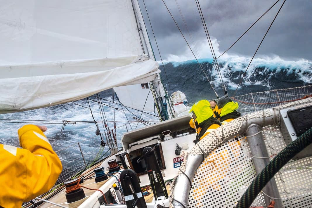 Klatsche: The southern legs in particular will challenge the sailors. However, Cape Horn is not on the route, but the Panama Canal is