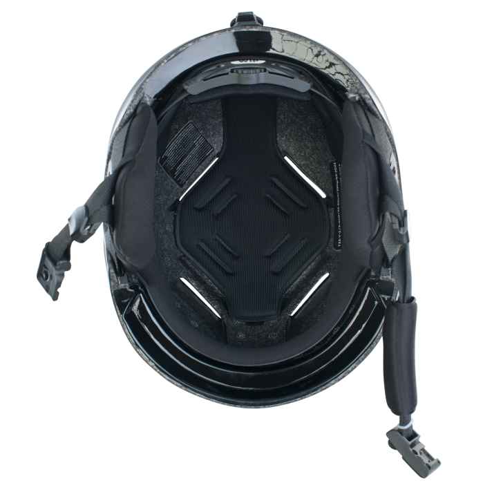 The Mission Select helmet is thickly padded on the inside