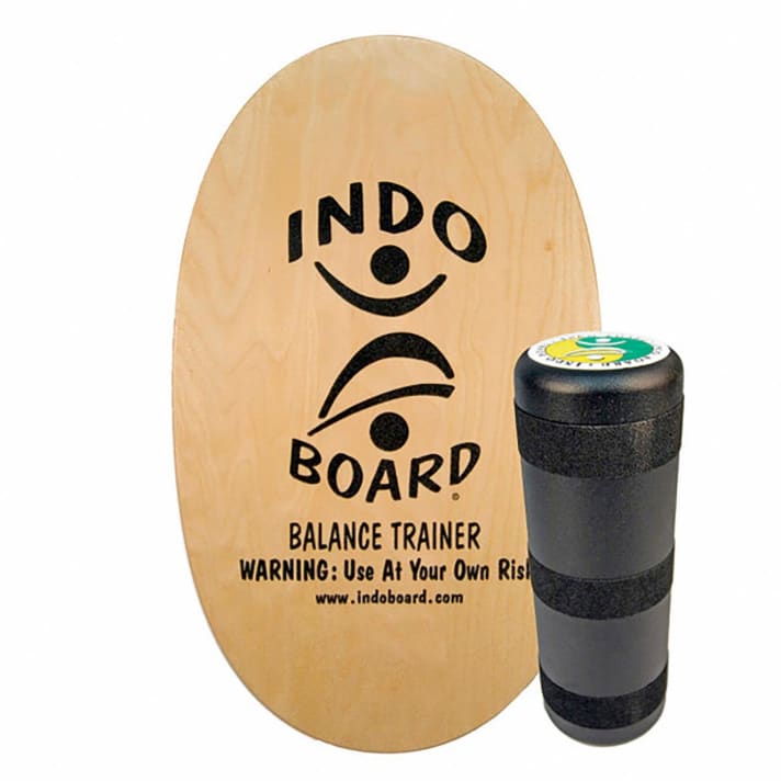Indoboard balance trainer and roller