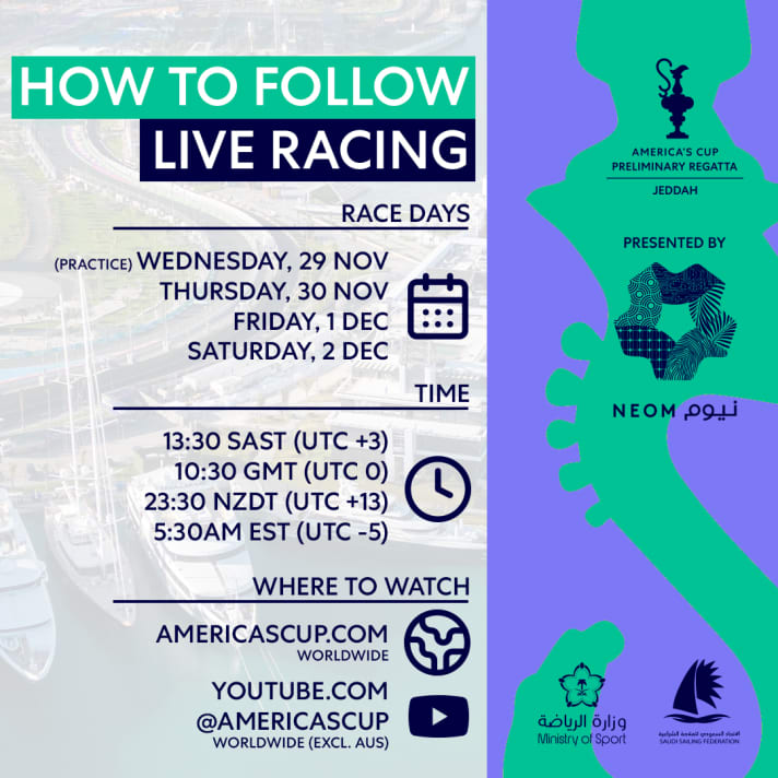 IN DIRETTA! - Dove seguire le pre-regate della 37ª America's Cup