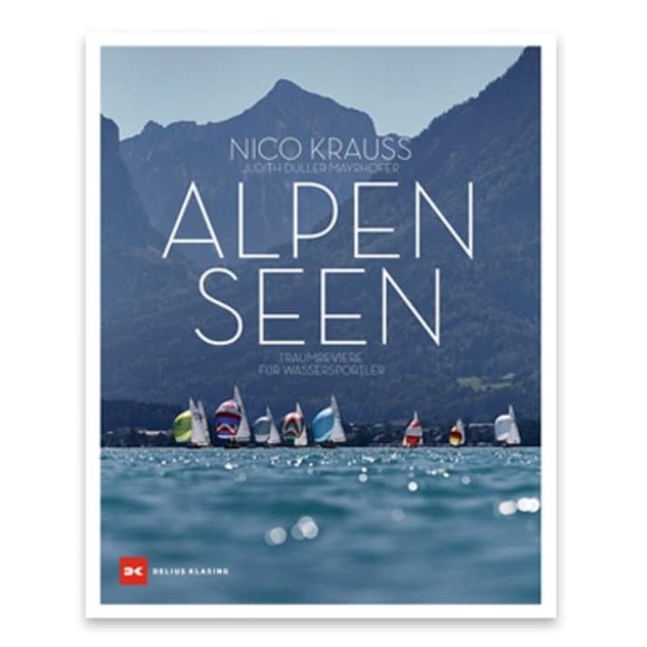 Cover of the book *Alpine Lakes* by Nico Krauss and Judith Duller-Mayrhofer