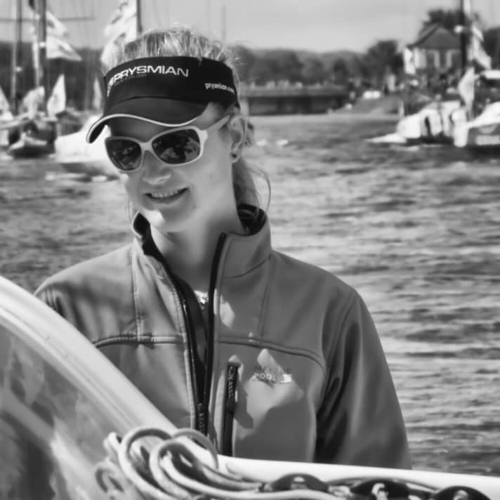   Parte dell'equipaggio di "Musandam-Oman-Sail": Anna-Maria Renken