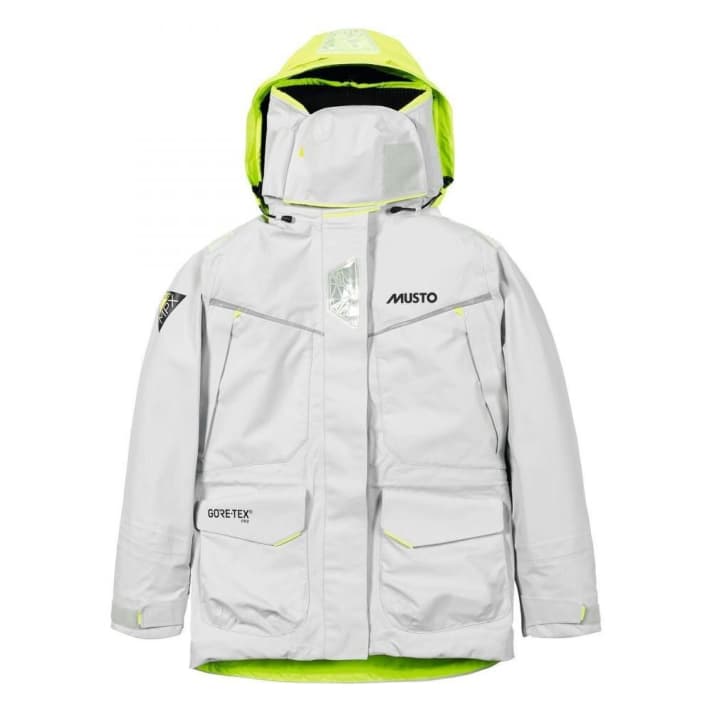   Dans sa version offshore, la veste MPX de Musto offre toujours une protection extrême contre les intempéries, le confort doit être amélioré