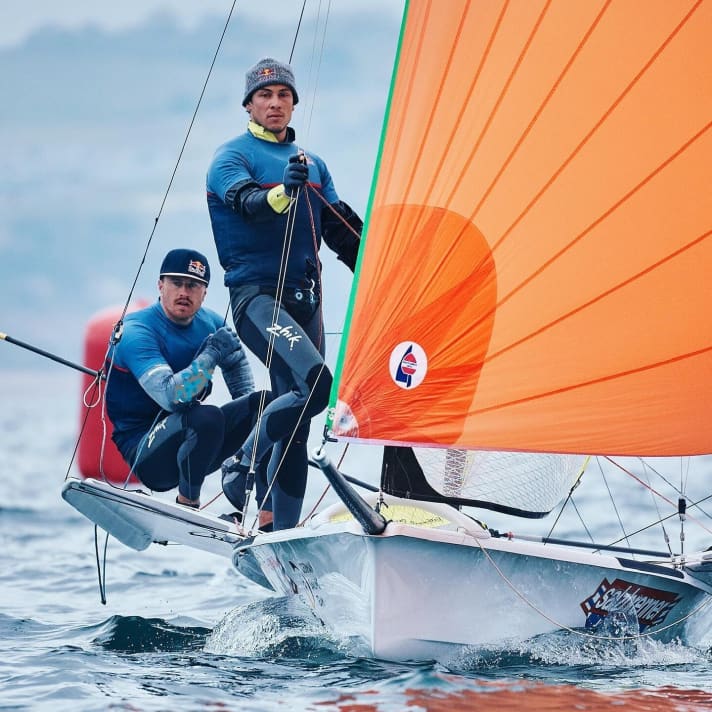   Erik Heil and Thomas Plößel from the North German Regatta Club
