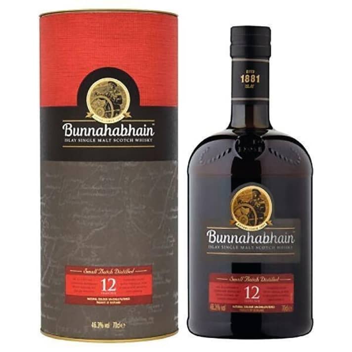   BUNNAHABHAIN ISLAY SINGLE MALT <a href="https://www.awin1.com/cread.php?awinmid=11356&awinaffid=471469&clickref=Y+Bunnahabhain&ued=https%3A%2F%2Fwww.urban-drinks.de%2Fbunnahabhain-12yo-07l-463-vol.html&pref1=yacht" target="_blank" rel="noopener noreferrer nofollow">available at Urban Drinks</a> *