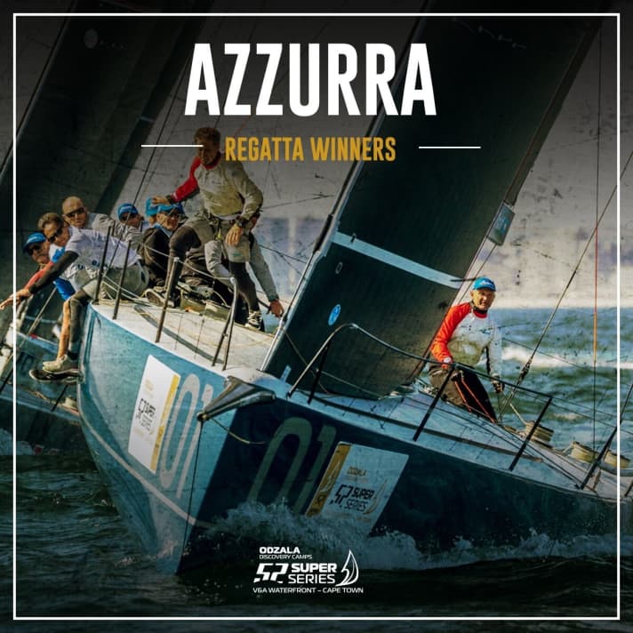   L'équipe italienne Azzurra a remporté la première régate de la nouvelle saison des 52 Super Series