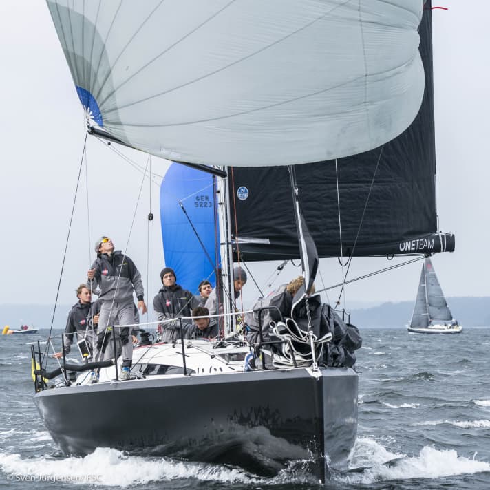   The crew of the "OneSpirit" won the German Sailing Championship in ORCi 3 + 4