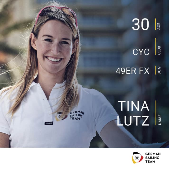   The 30-year-old Tina Lutz fulfils a lifelong sporting dream with her Olympic premiere alongside foresailor Susann "Sanni" Beucke: the duo is in top form and ready for the Olympic showdown