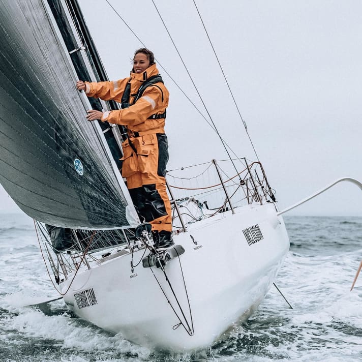 Susann Beucke continua a sentirsi a casa come solista sul suo Figaro yacht