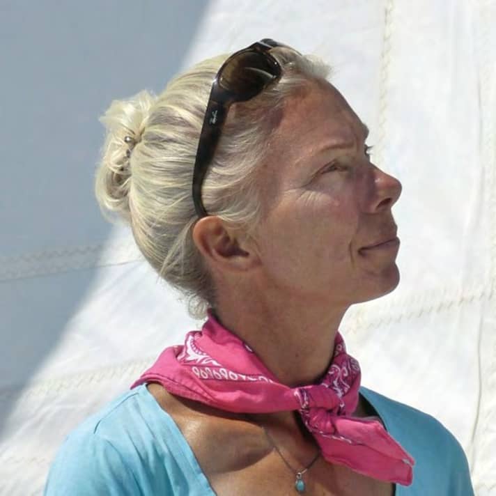 The sailing journalist and circumnavigator Mareike Guhr was good friends with the couple