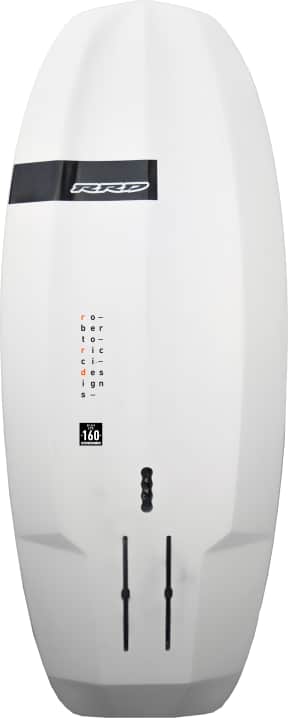 RRD Beluga – stark angeschrägte Kanten sollen verhindern, dass das Brett beim Touchdown mit den Kanten bremst