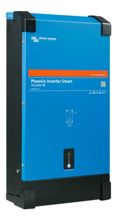 Un sinus propre : l'onduleur transforme le courant continu du réseau de bord en tension alternative de 230 volts.
Cependant, les modèles simples génèrent une tension en escalier, ce qui peut poser des problèmes avec les appareils à régulation électronique. C'est pourquoi il faut choisir des onduleurs avec la mention "pur sinus" ou "pur sine", qui produisent du courant comme s'il provenait d'une prise de courant terrestre.