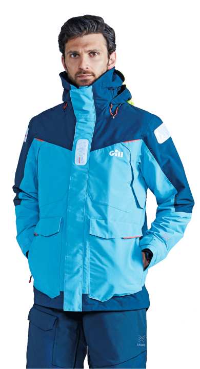   98 per cent recycled material. Gill currently has the oilskin with the highest proportion of recycled raw materials