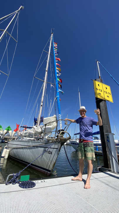   Single-handed circumnavigator Sebastian Groth