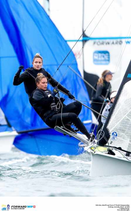   Fifth place at the World Championships with second place in the medal final: Vicky Jurczok and Anika Lorenz