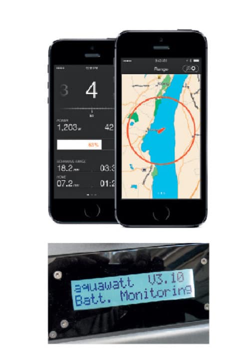 Displays und Apps wie TorqTrac informiern den Skipper wie es um den Motor und wichtiger noch um die Batterieladung/Reichweite steht. | t.