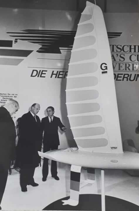   The presentation model of the 1988 German Cup campaign