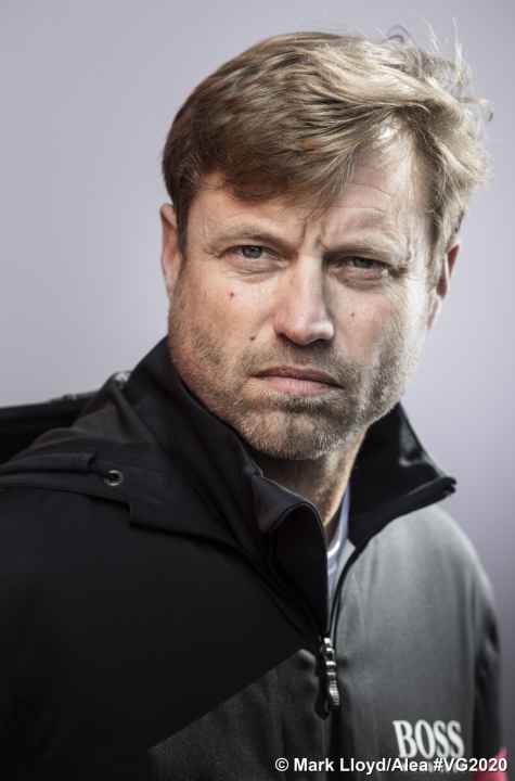   "Hugo Boss"-Skipper Alex Thomson