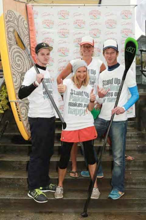 2. Platz des Staffelrennens Team EverSUP