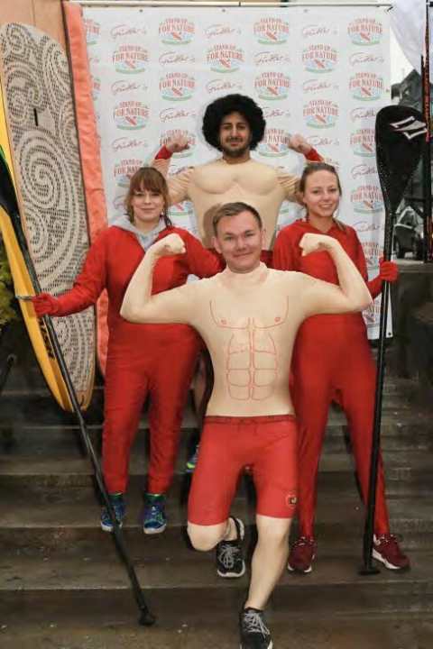 Gewinner für den besten Kostüm Team Vodafone Flagship Store