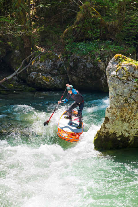Valentin: Fear in white water is not good, because with fear you can't think so clearly ...