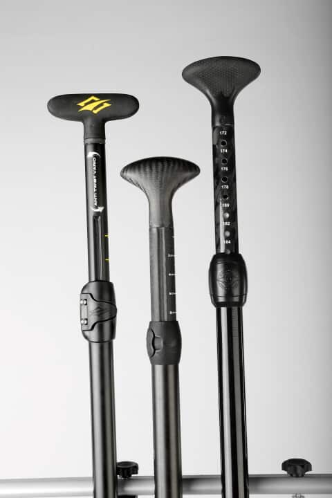 from left to right: Naish, Starboard, Bic