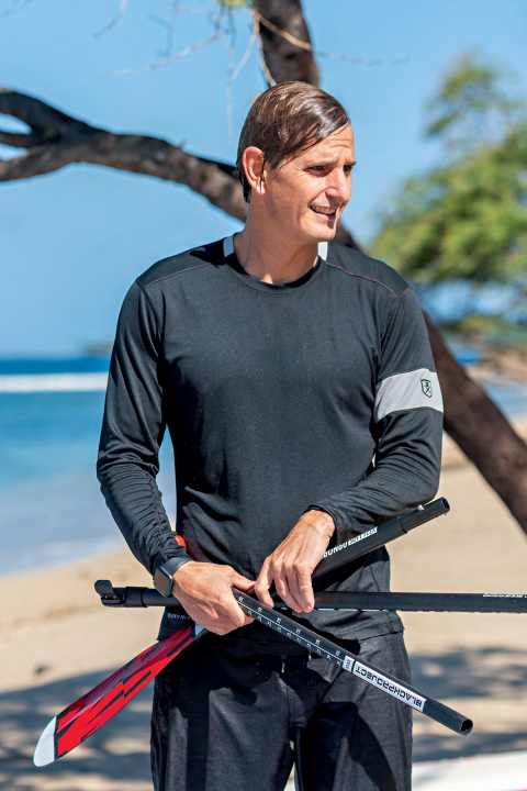 The Managing Director is not only to be found in the office or in the workroom, but also regularly by the water.