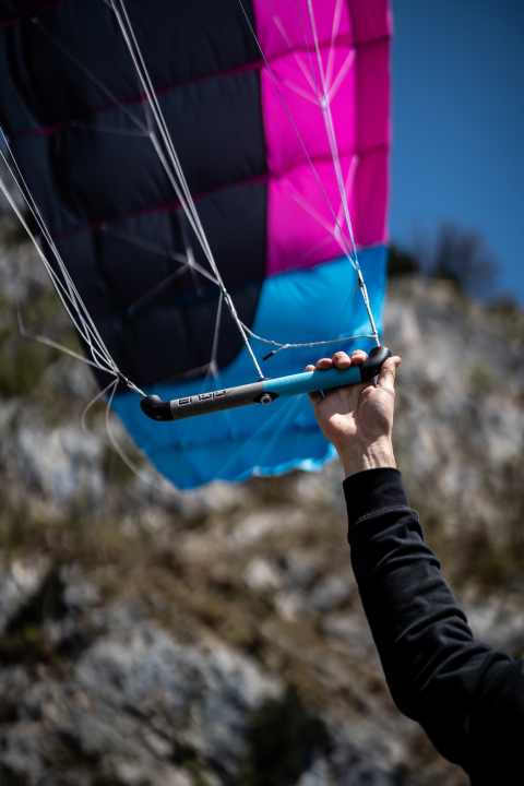 When parawing, the A-lines have the most pull