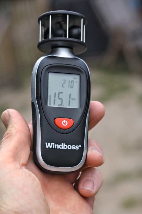 Windboss Windmesser