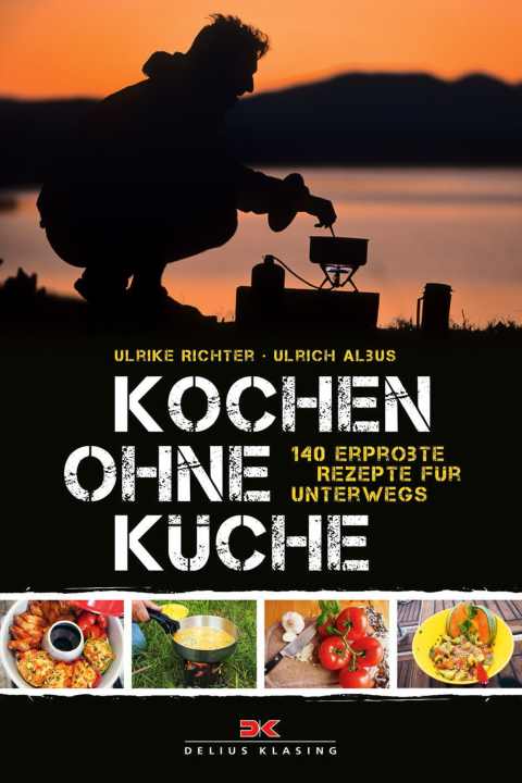 Travelling recipes: From stick bread to fish: 140 recipes by nutrition anthropologist Ulrike Richter for outdoor fans such as campers or sailors. "Cooking without a kitchen", 12.99 euros. <a href="http://Delius-Klasing.de" target="_blank" rel="noopener noreferrer nofollow">Delius-Klasing.de</a>