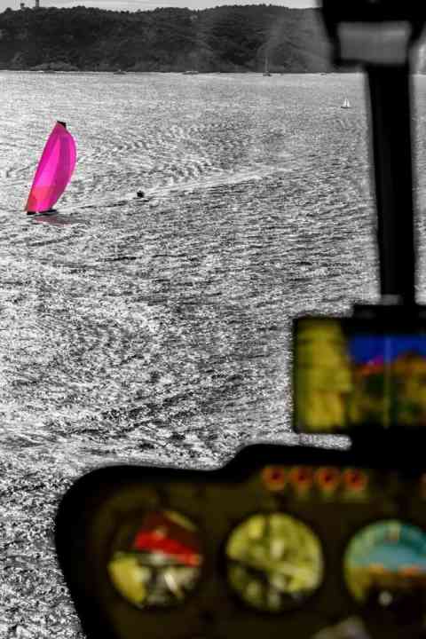   Jöran Bubke's shot from the helicopter