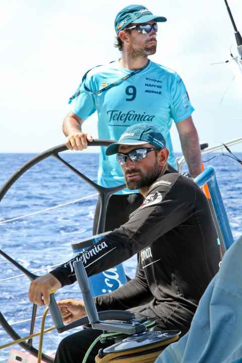   Already feared as a duo in 2011/2012: Martinez (at the wheel) and Fernandez
