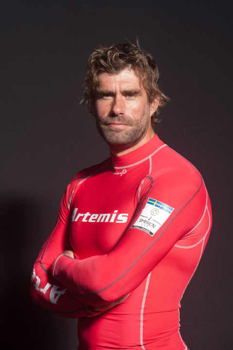   Der Brite Iain Percy, ein sehr guter Freund von Sir Ben Ainslie, ist Teamchef und Taktiker im Team Artemis