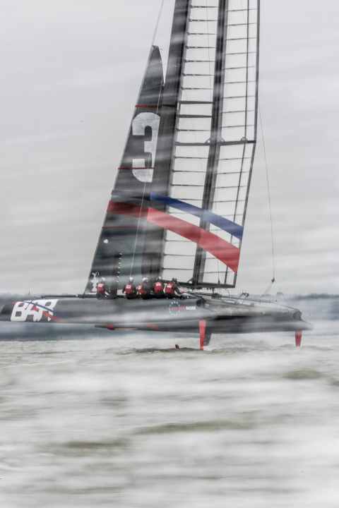   BAR's AC45: The Brits have been training intensively on the smaller catamarans for months