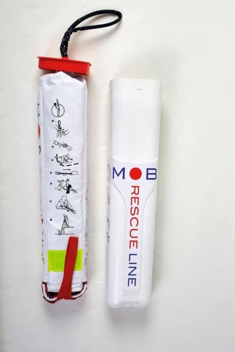   Mit der Mob-Line von Watski ist die Bergung zwar ungepolstert und unkomfortabel, aber sicher 