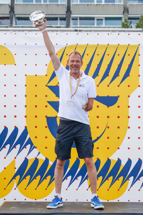   With twelve Kieler Woche victories, 2.4mR ace Heiko Kröger was also one of the well-known figureheads of the sailing summit in the north