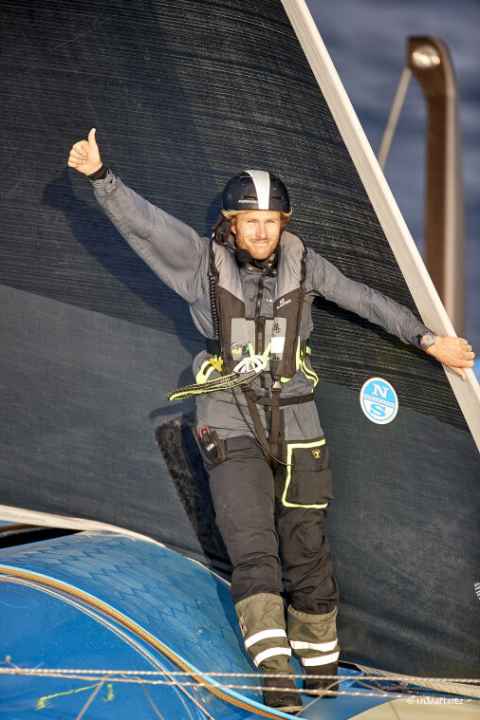   Ultime-Skipper François Gabart ist bereit für die anstehende Prüfung. Der ehemalige Vendée-Globe-Dominator bestreitet das Transat Jacques Vabre mit Tom Laperche auf „SVR – Lazartigue“