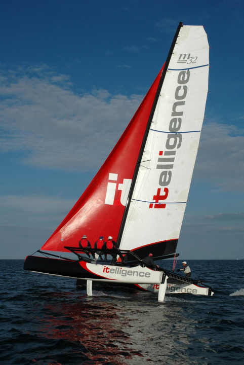   But you can go downwind with a gennaker. 20 knots are always possible