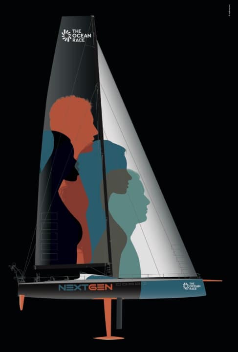   The first design for the Dutch VO65 is spectacular and comes from Studio Bas