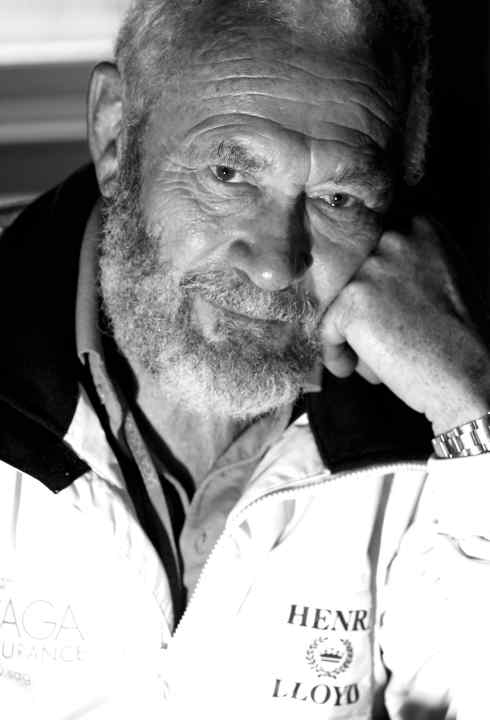   Knighted for his sailing merits: Sir Robin Knox-Johnston